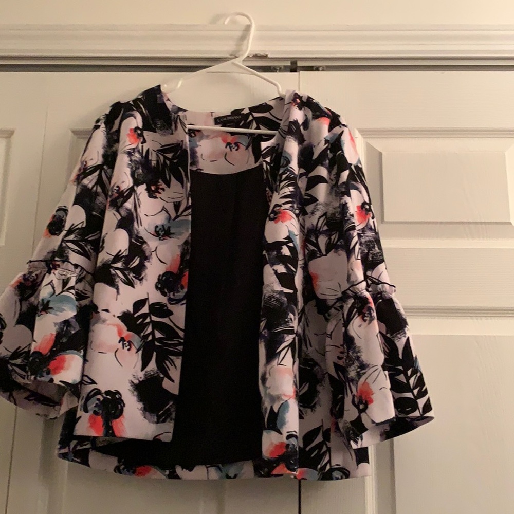 Lane Bryant Beautiful flower  Suit jacket